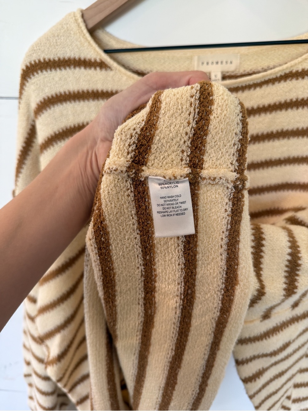 Promesa Striped Boutique Sweater - Picture 4 of 5
